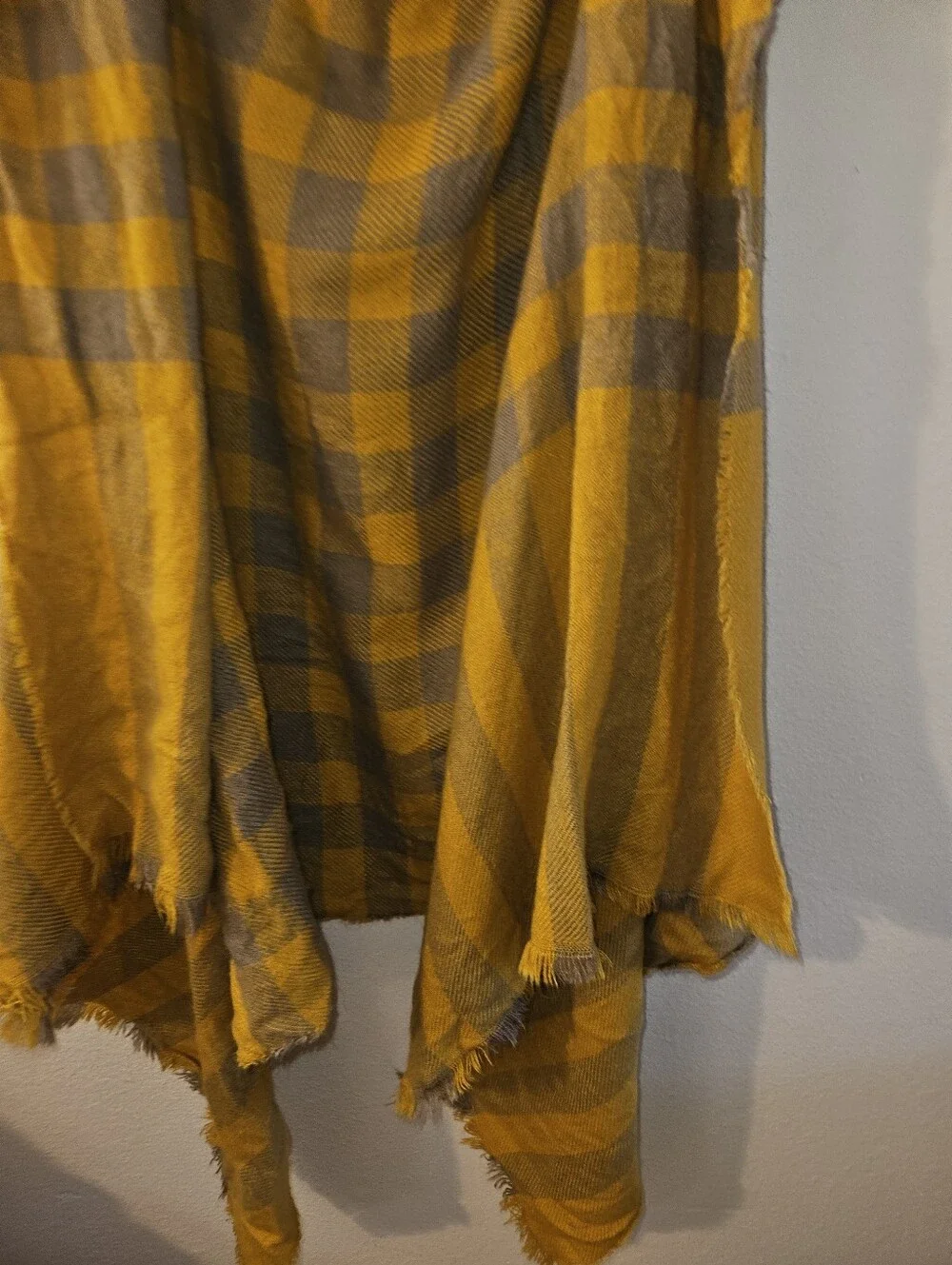 Vintage Womans Plaid Vest One Size